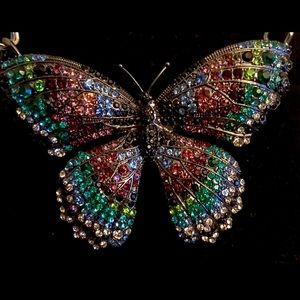 Betsey Johnson Butterfly Necklace